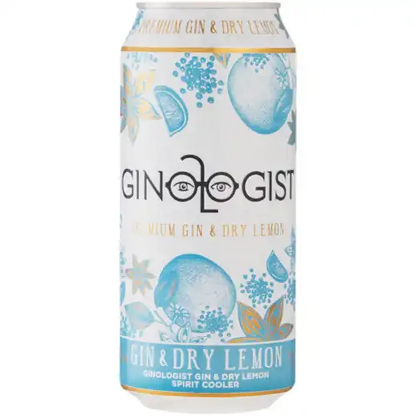 Image of Ginologist Gin & Dry Lemon Spirit Cooler Can 440ml
