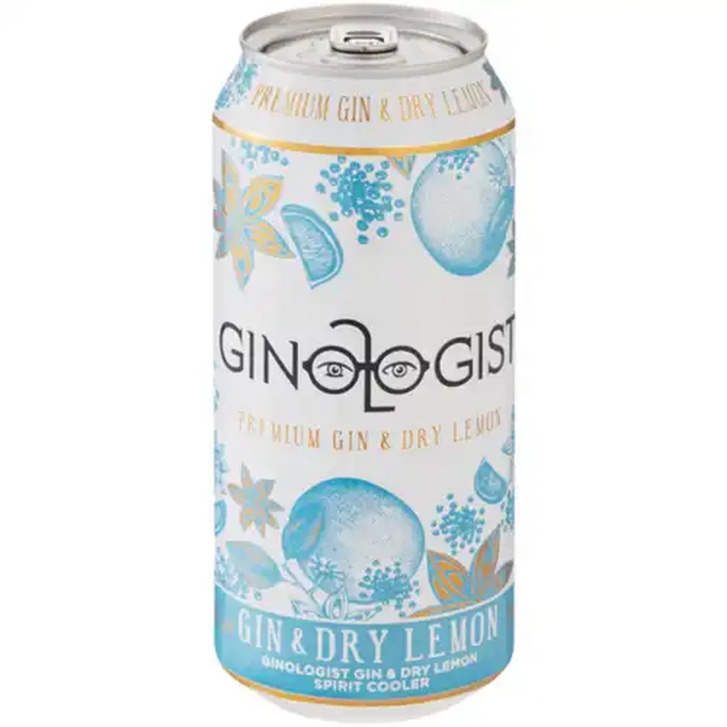 Image of Ginologist Gin & Dry Lemon Spirit Cooler Can 440ml