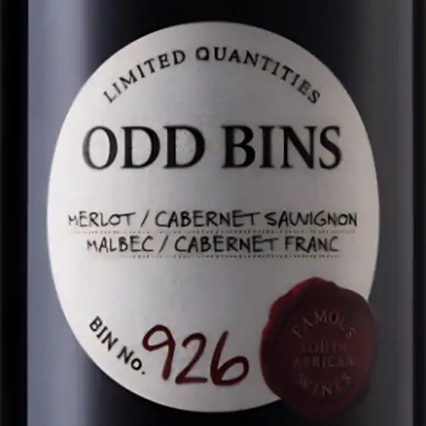 Image of Odd Bins 926 Red Blend Wine 750ml