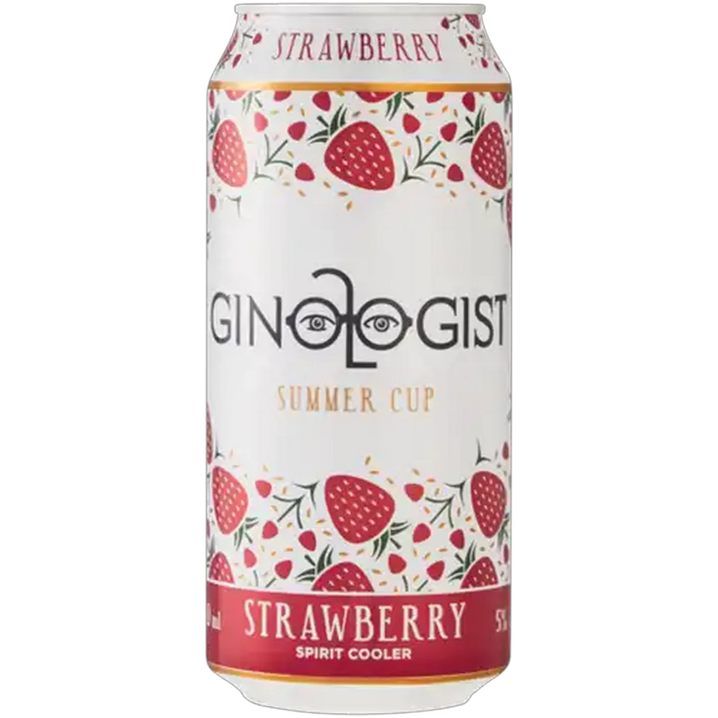 Image of Ginologist Summer Cup Strawberry Spirit Cooler Can 440ml