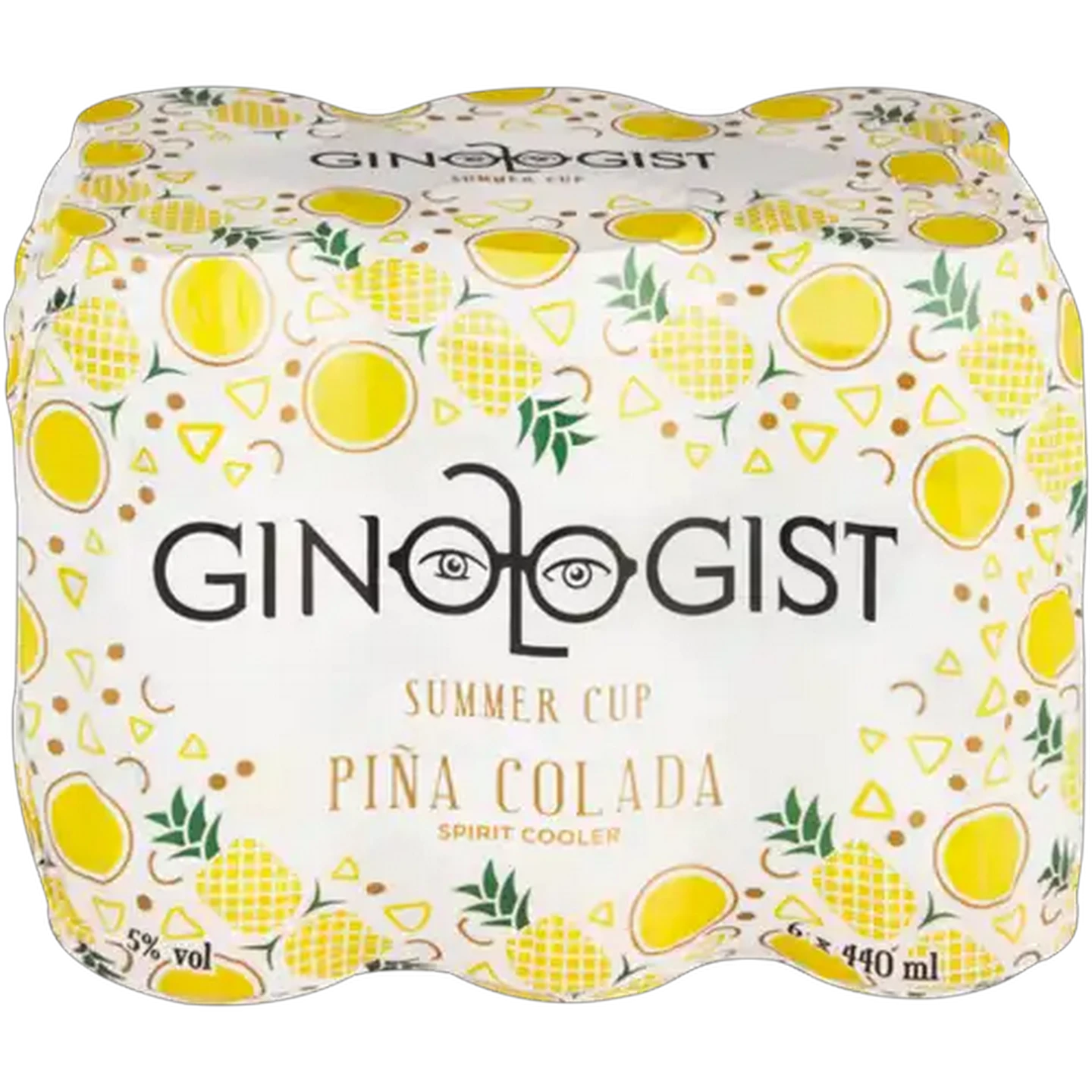 Image of Ginologist Summer Cup Pina Colada Spirit Cooler 6 x 440ml