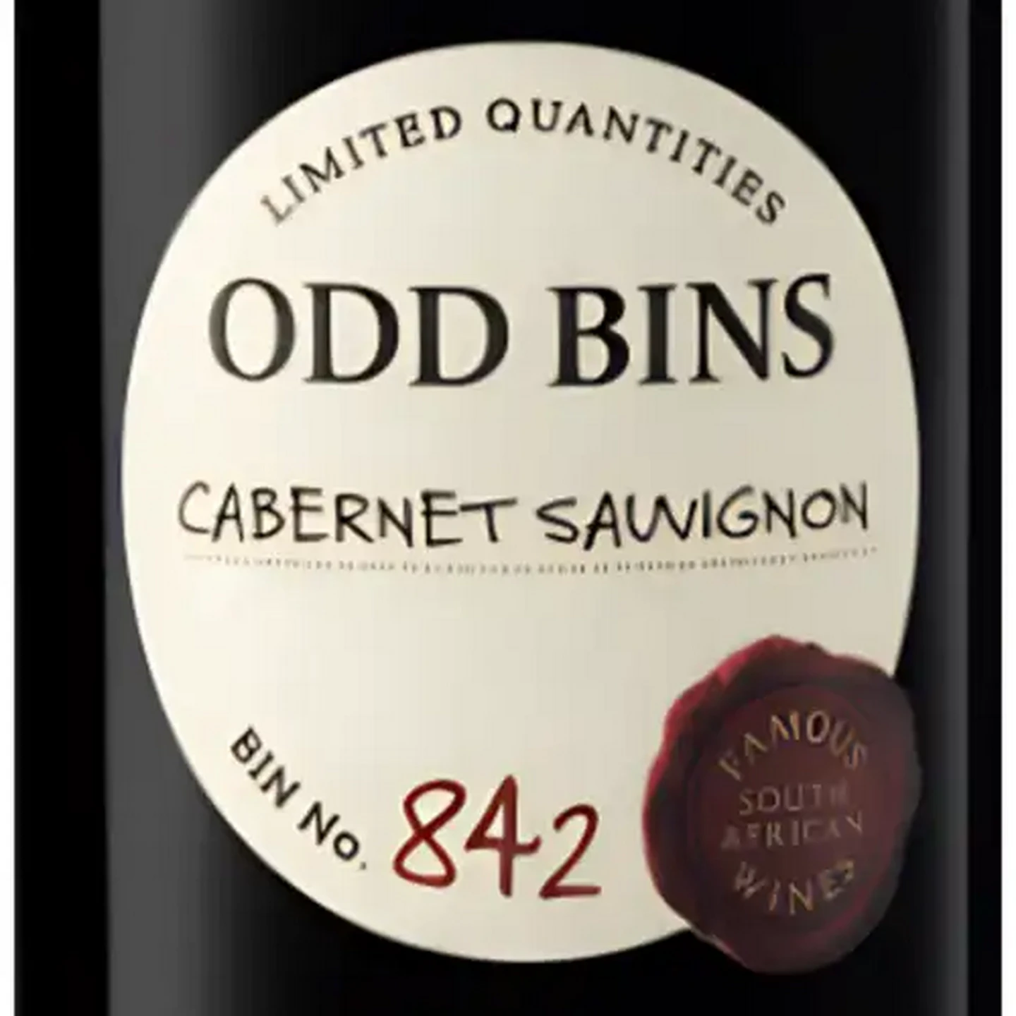 Image of Odd Bins 842 Cabernet Sauvignon Red Wine 750ml