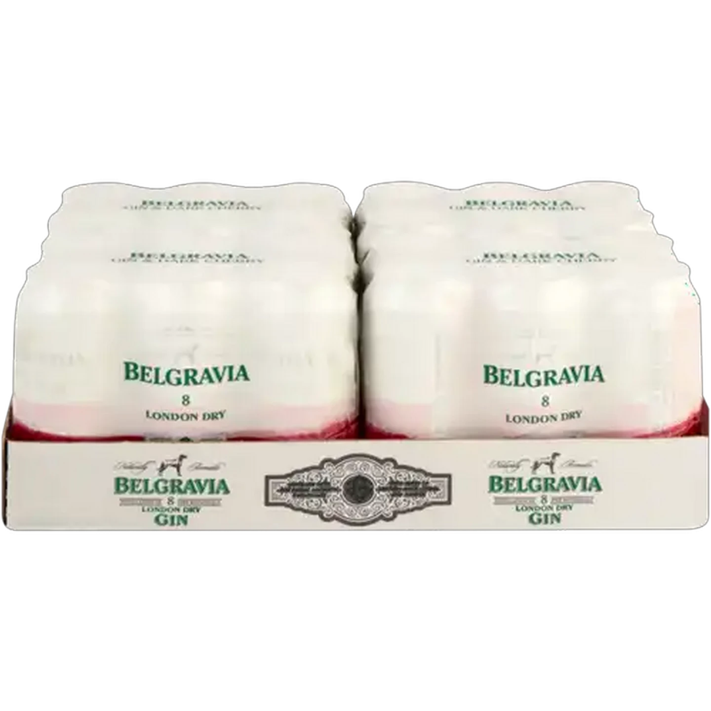 Image of Belgravia London Dry Gin & Dark Cherry Cans 24 x 440ml