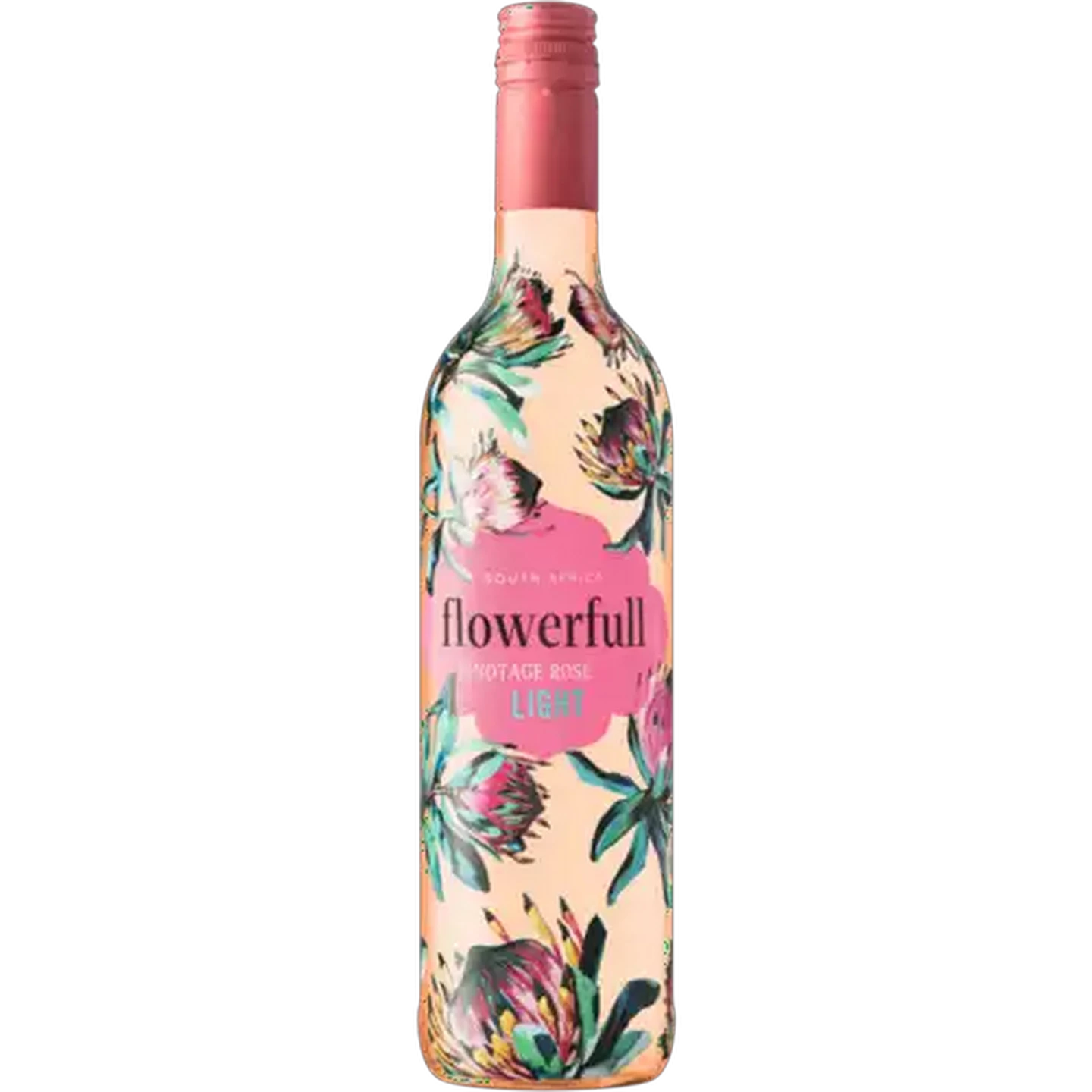 Image of Flowerfull Light Pinotage Rosé Rosé Wine Bottle 750ml