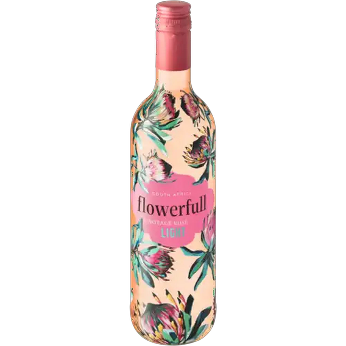 Image of Flowerfull Light Pinotage Rosé Rosé Wine Bottle 750ml
