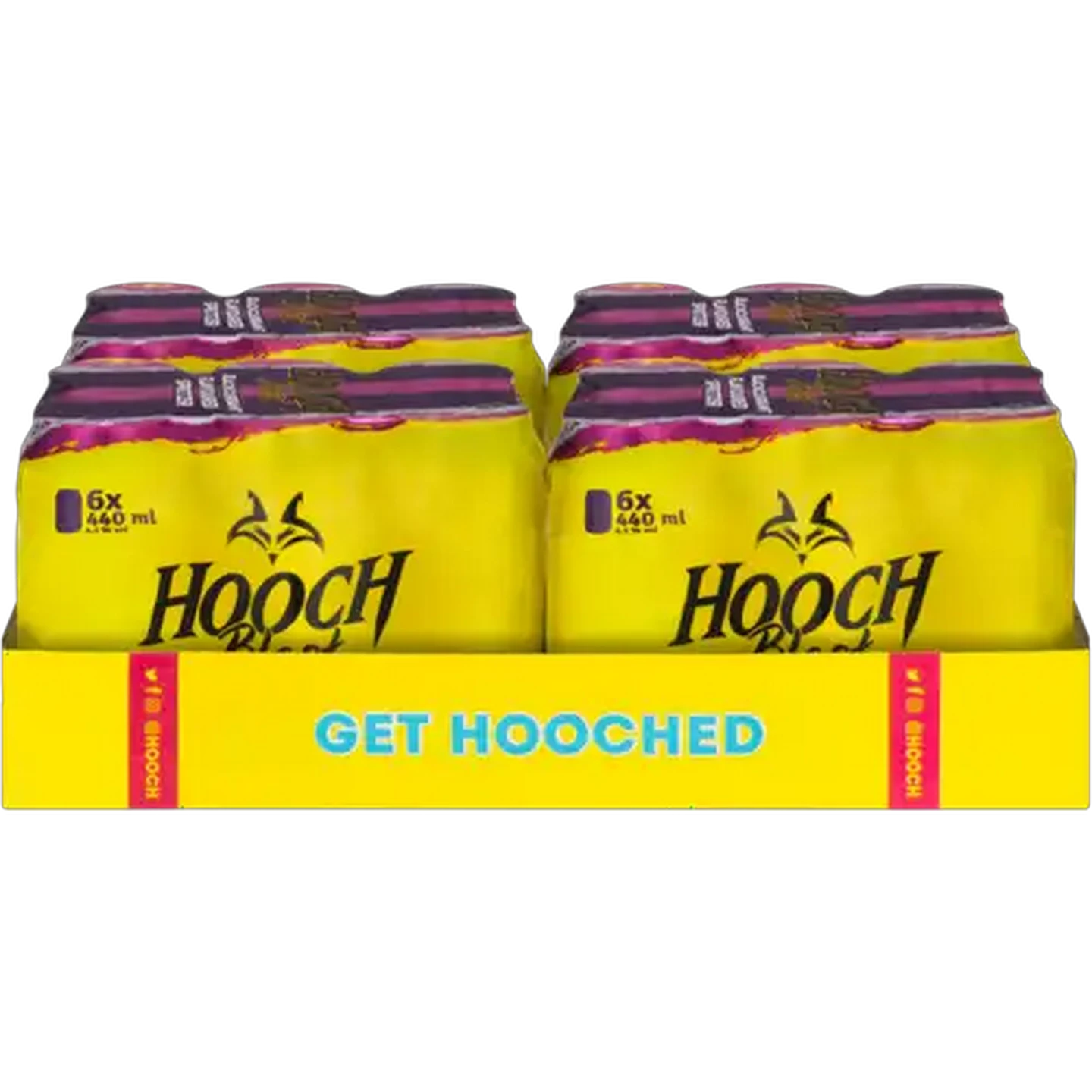 Image of Hooch Blast Blackcurrant Flavoured Spritzer 24 x 440ml