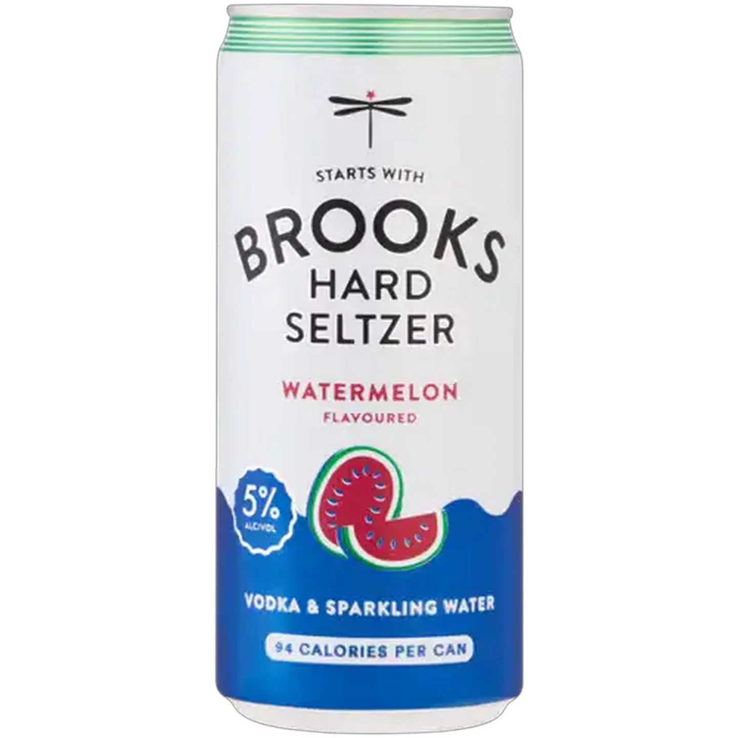 Image of Brooks Watermelon Flavoured Hard Seltzer Can 300ml
