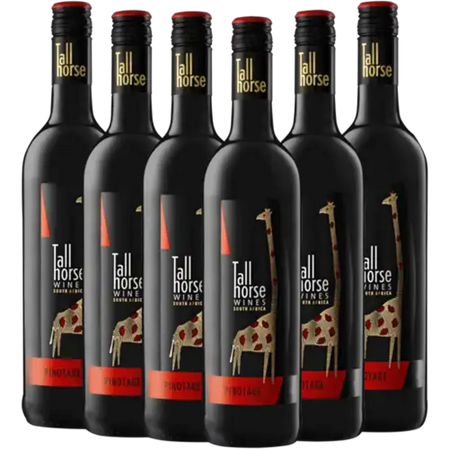 Image of Tall Horse Pinotage Red Wine Bottles 6 x 750ml