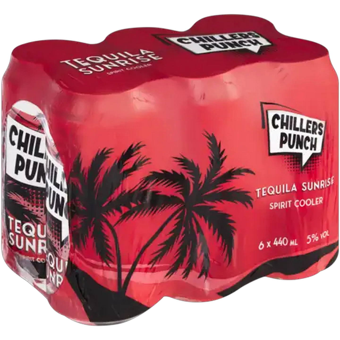 Image of Chillers Punch Tequila Sunrise Spirit Cooler 6 x 440ml
