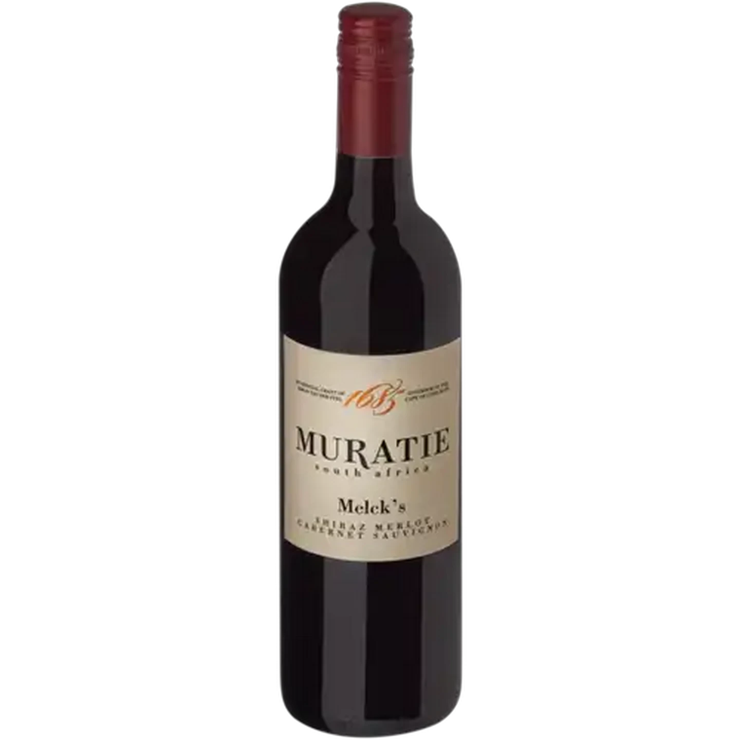 Image of Muratie Melck's Red Blend Wine Bottle 750ml