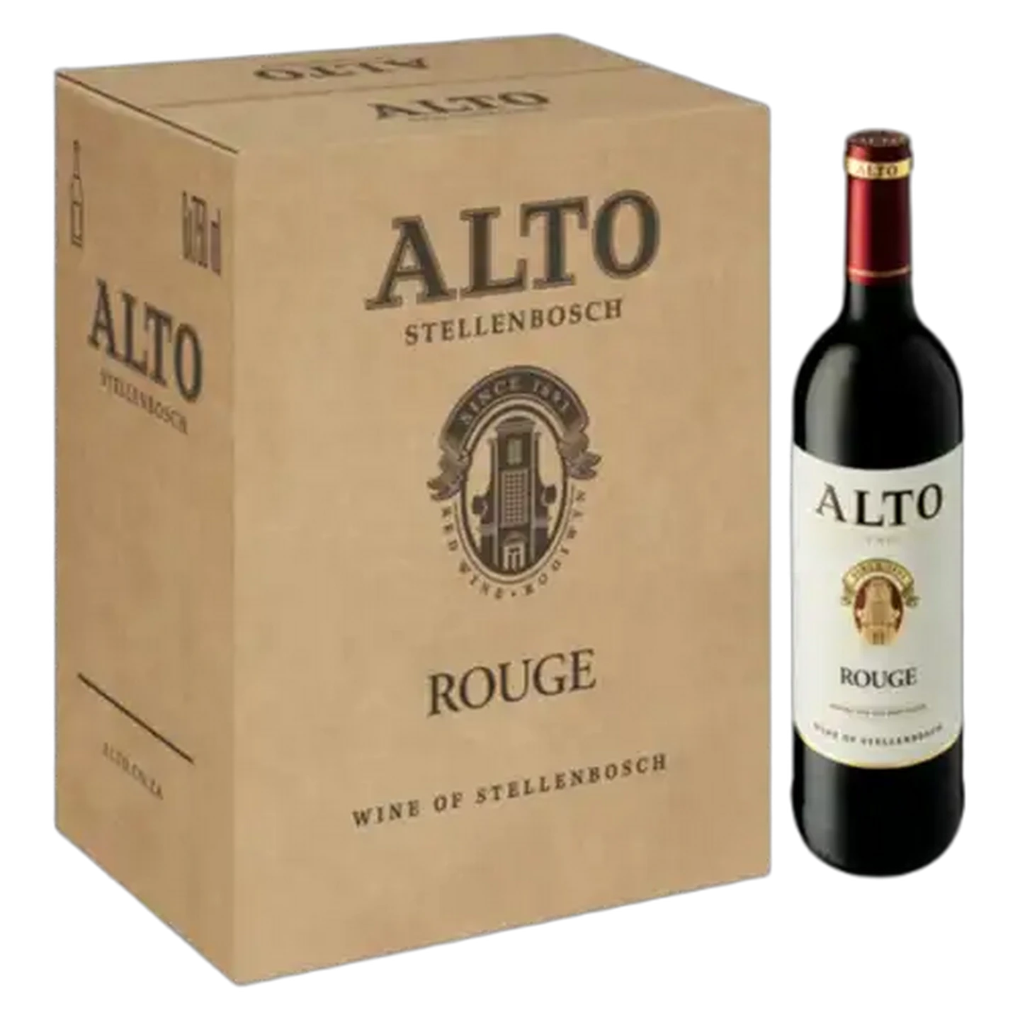 Image of Alto Rouge Red Blend Red Blend Wine Bottles 6 x 750ml