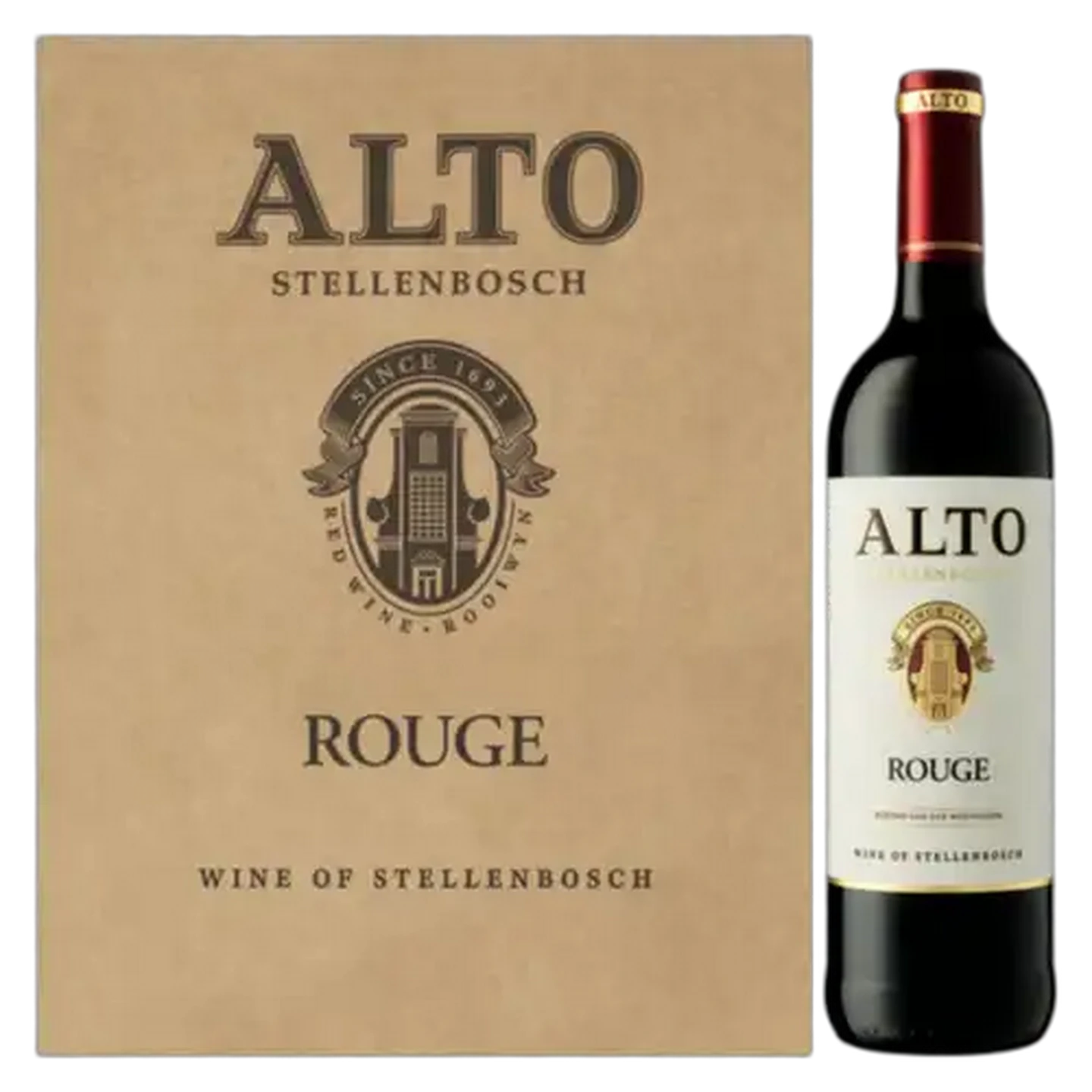 Image of Alto Rouge Red Blend Red Blend Wine Bottles 6 x 750ml