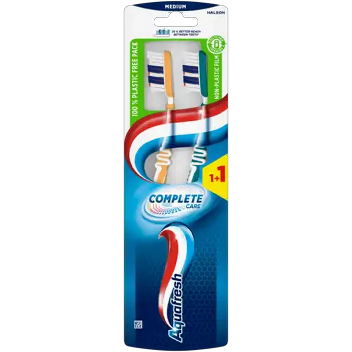 Image of Aquafresh Complete Care Medium Toothbrush 2 Pack