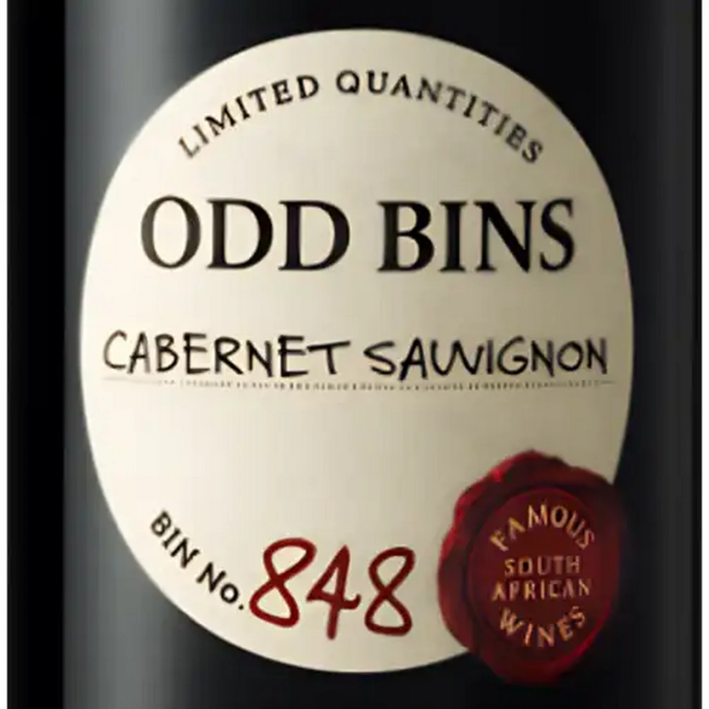 Image of Odd Bins 848 Cabernet Sauvignon Red Wine 750ml