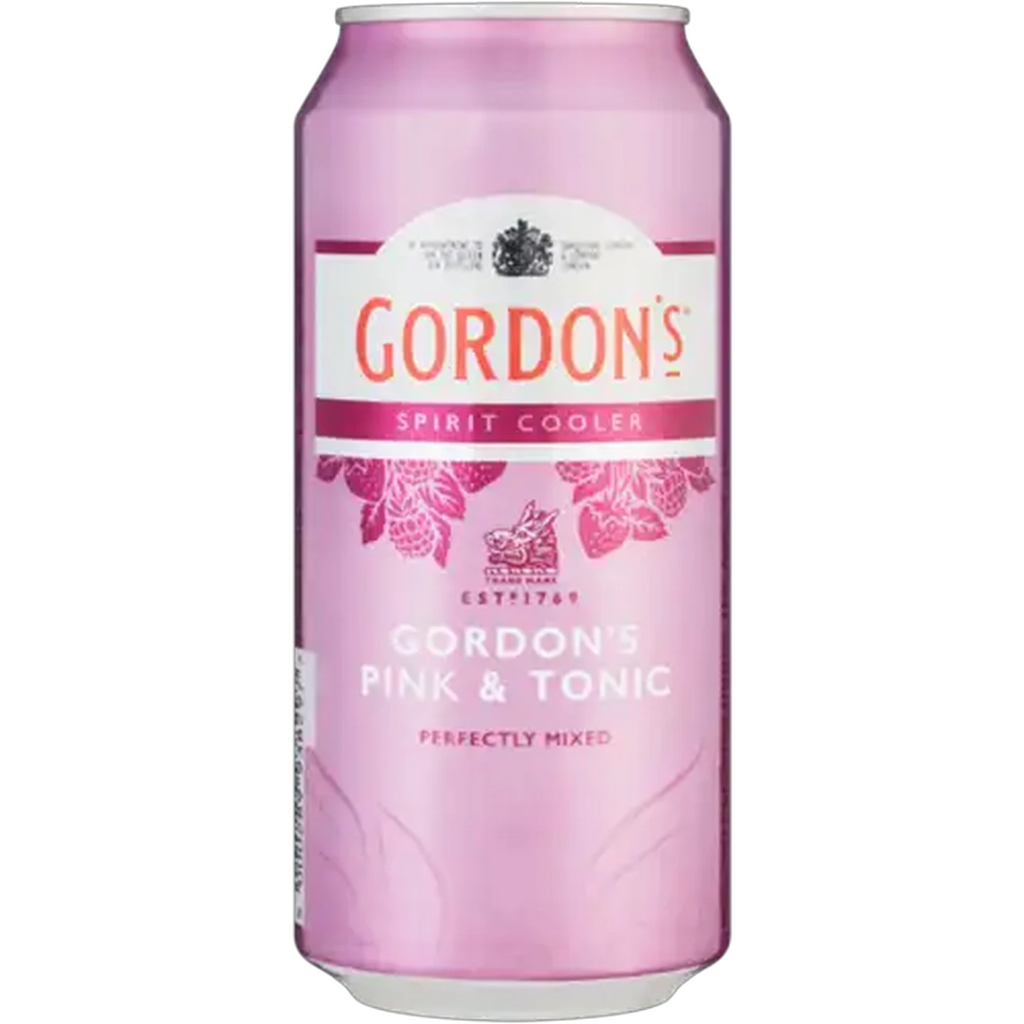 Image of Gordon's Pink Gin & Tonic Spirit Cooler Can 440ml