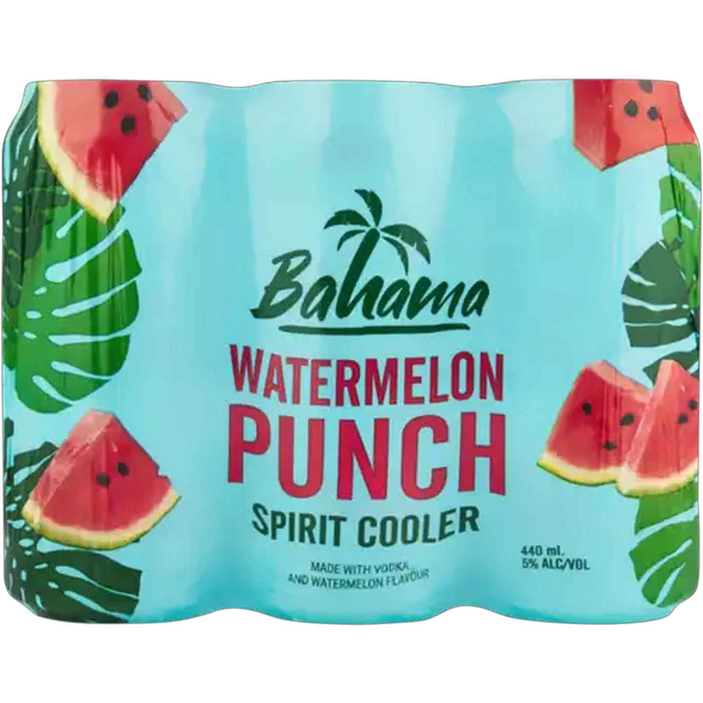 Image of Bahama Watermelon Punch Spirit Cooler 6 x 440ml