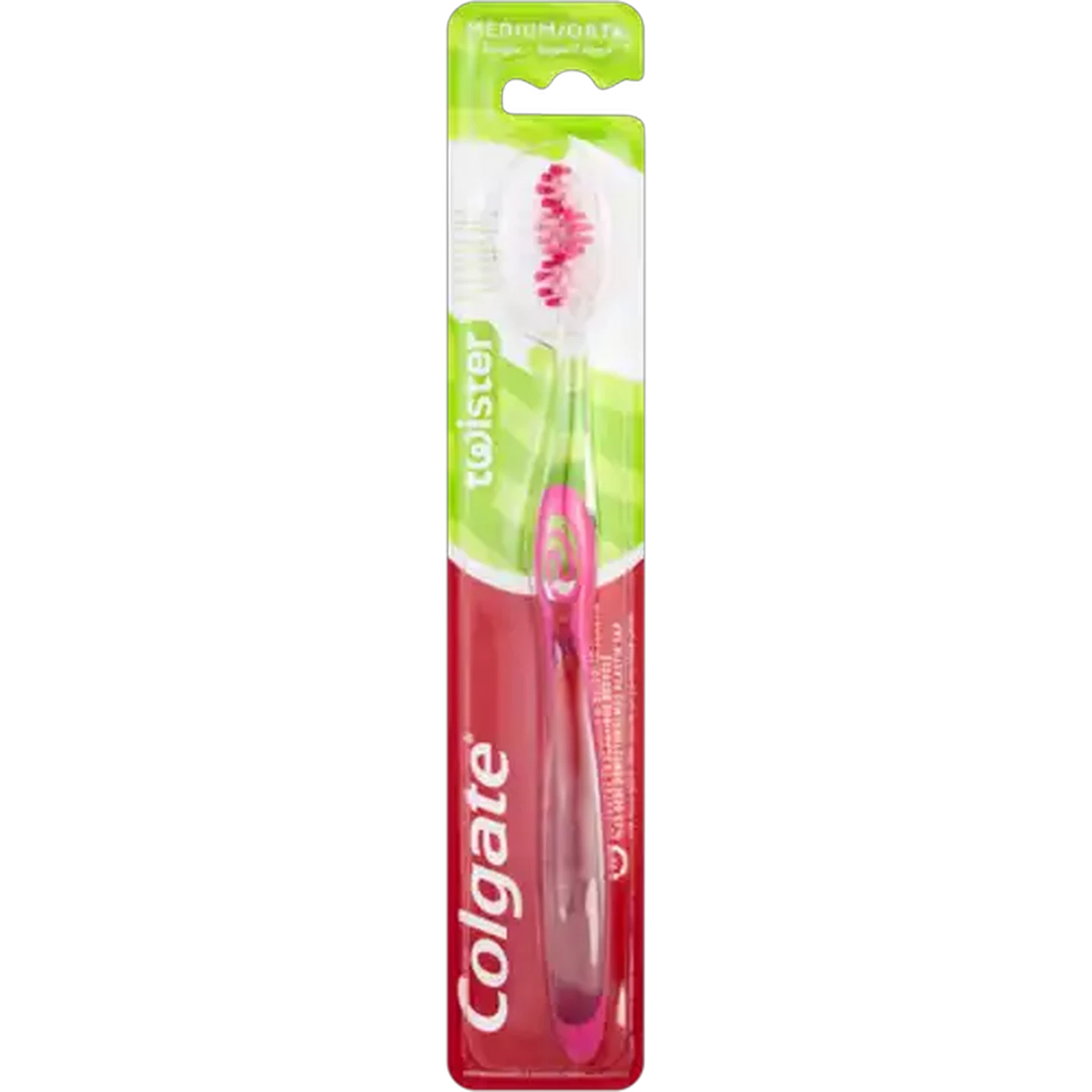 Image of Colgate Medium Twister Toothbrush (Colour May Vary)