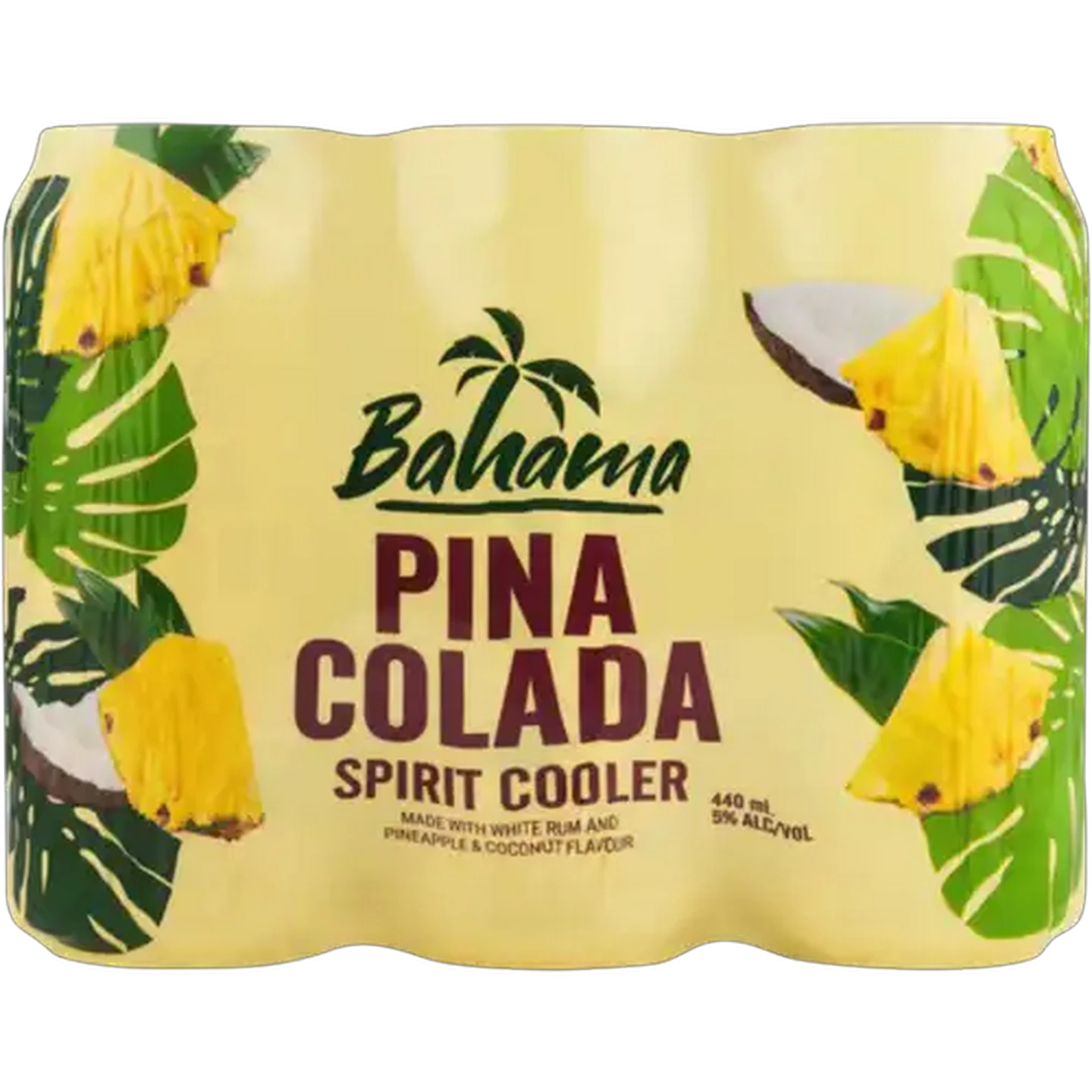 Image of Bahama Pina Colada Spirit Cooler Cans 6 x 440ml