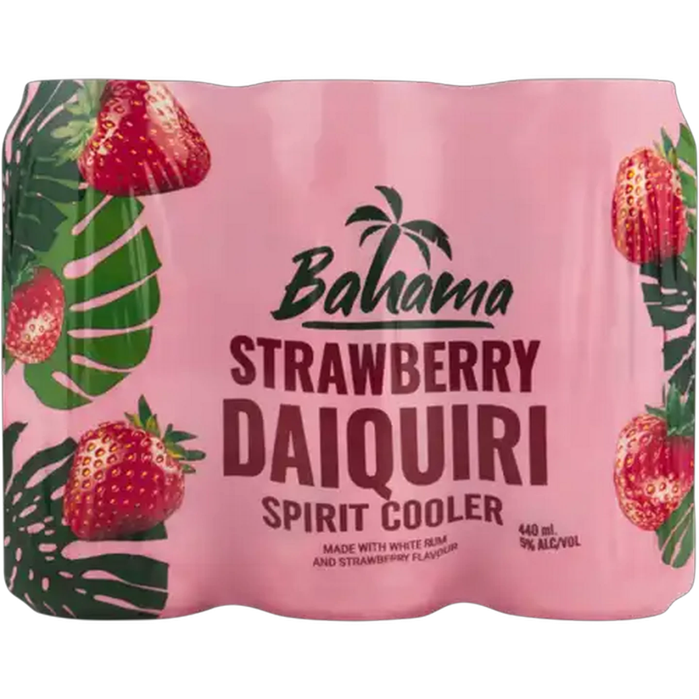 Image of Bahama Strawberry Daiquiri Spirit Cooler 6 x 440ml