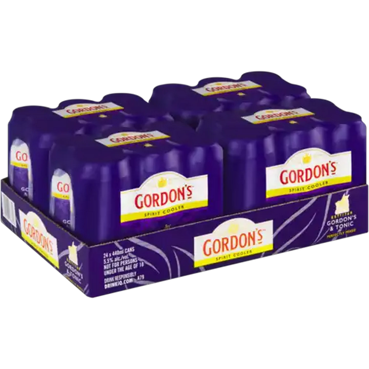 Image of Gordon's Gin & Tonic Spirit Cooler Cans 24 x 440ml