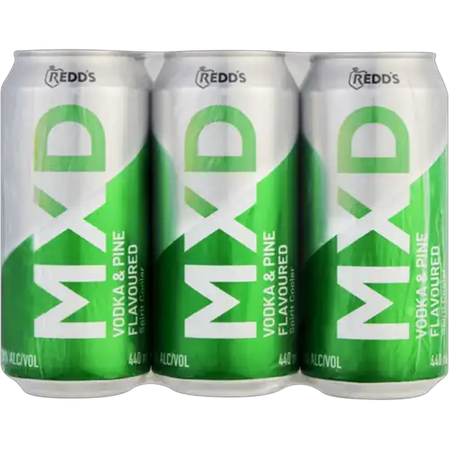 Image of Redd's MXD Vodka & Pine Flavoured Spirit Cooler Cans 6 x 440ml