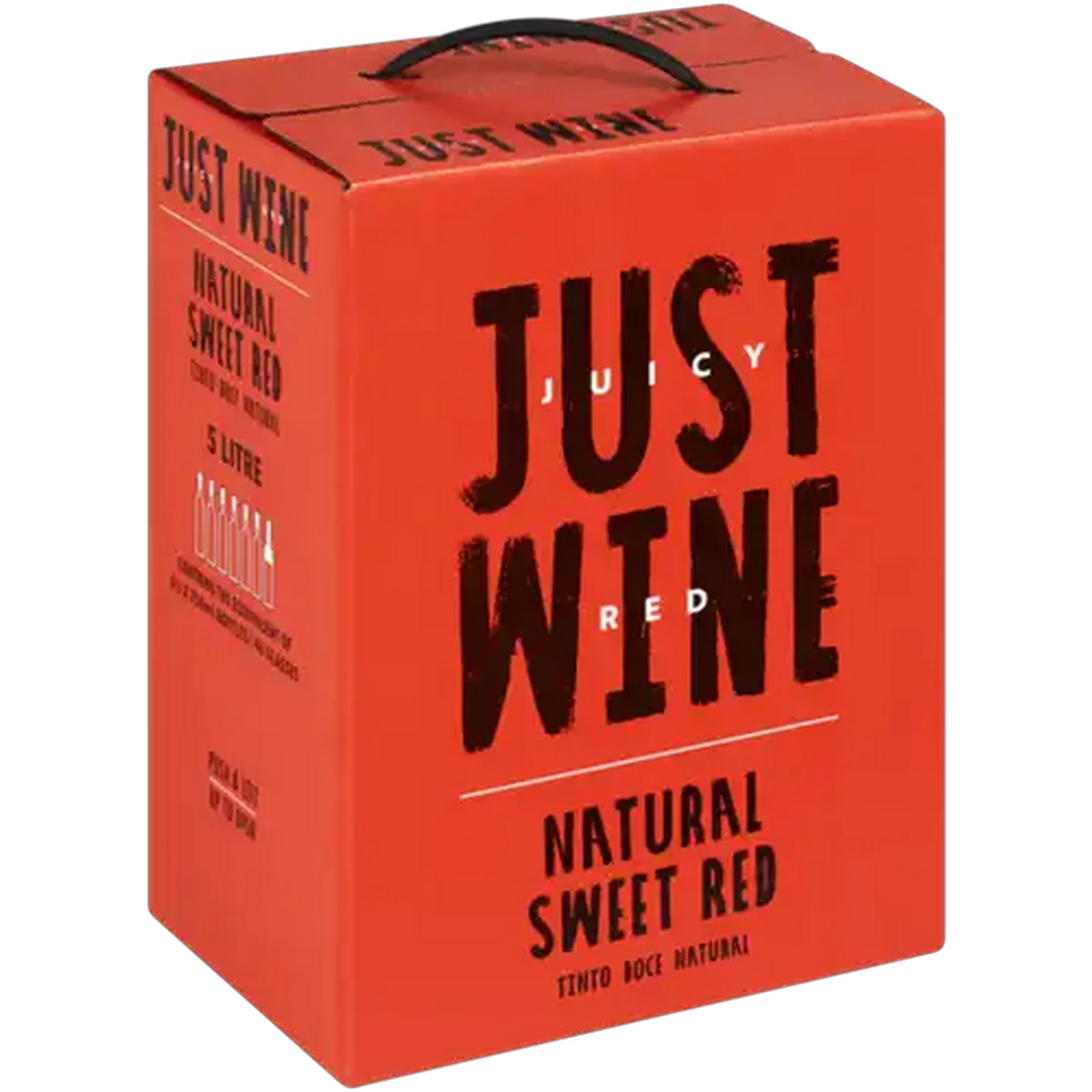 Image of Just Wine Natural Sweet Red Wine Box 5L