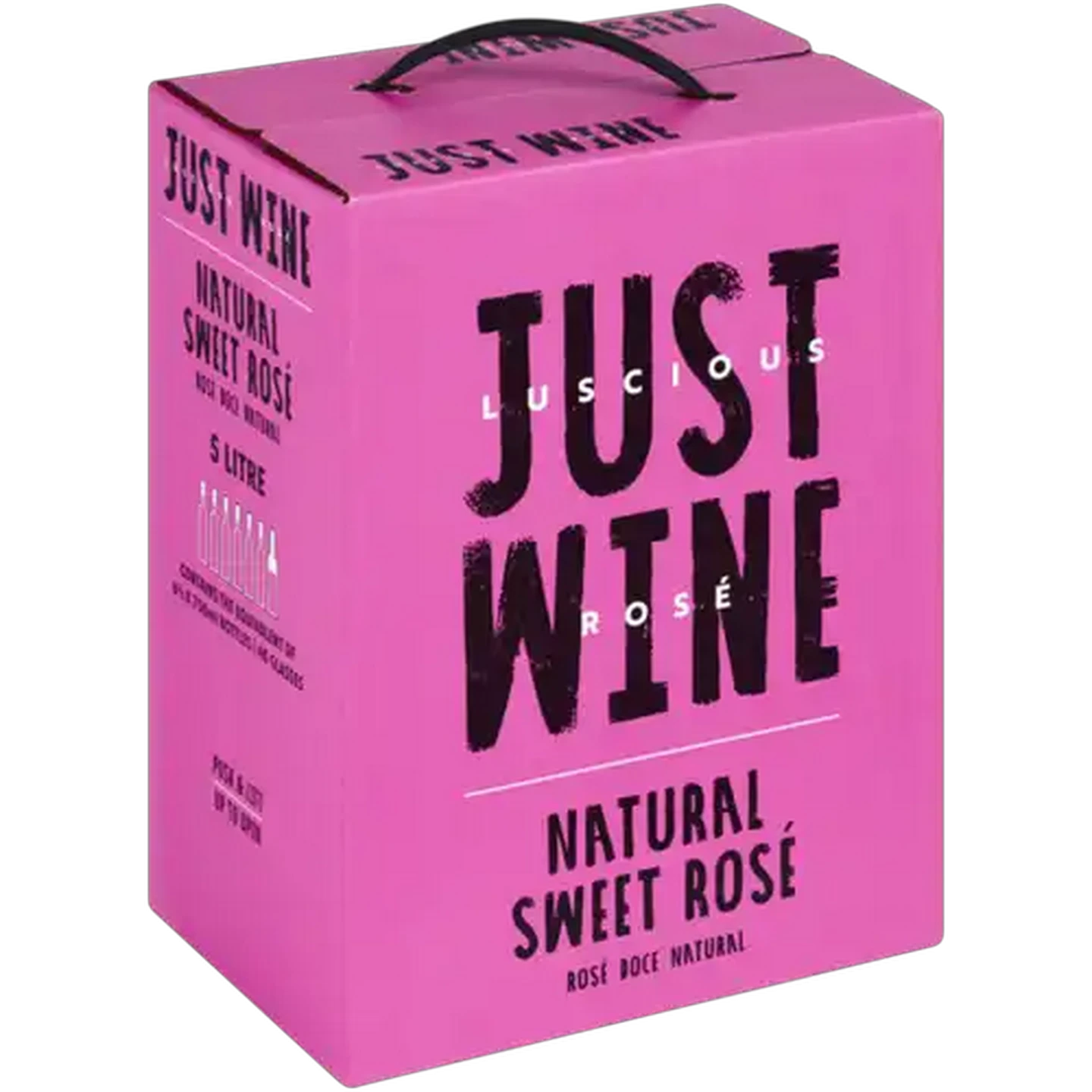 Image of Just Wine Natural Sweet Rosé Wine Box 5L