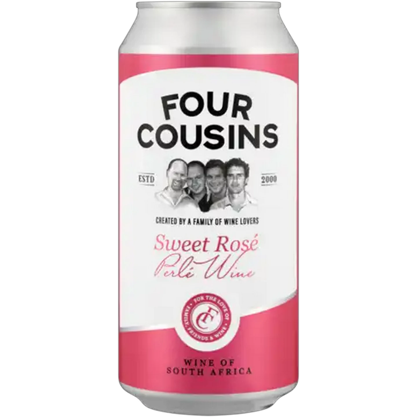 Image of Four Cousins Sweet Rosé Perlé Wine Can 440ml