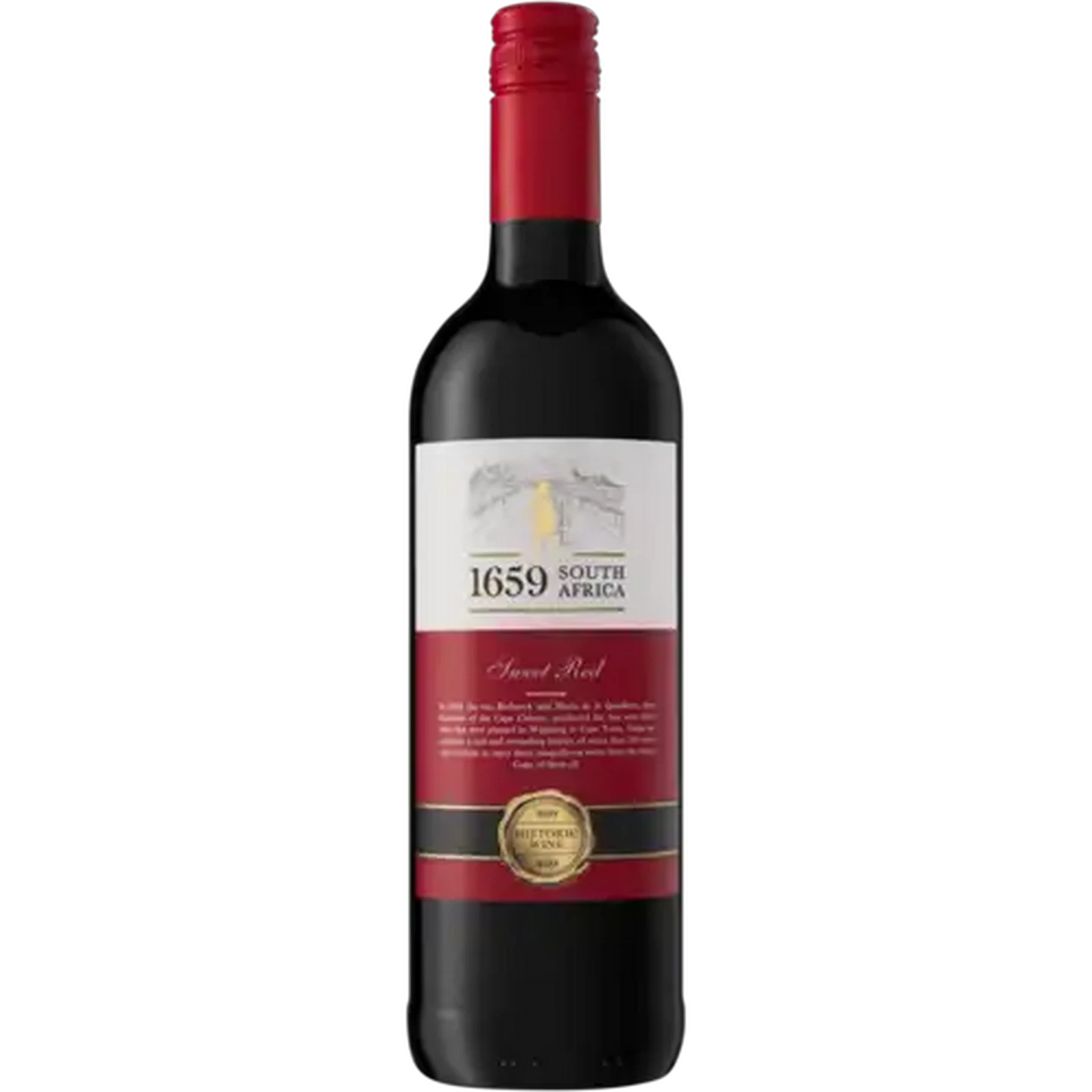 Image of 1659 Sweet Red Wine Bottle 750ml