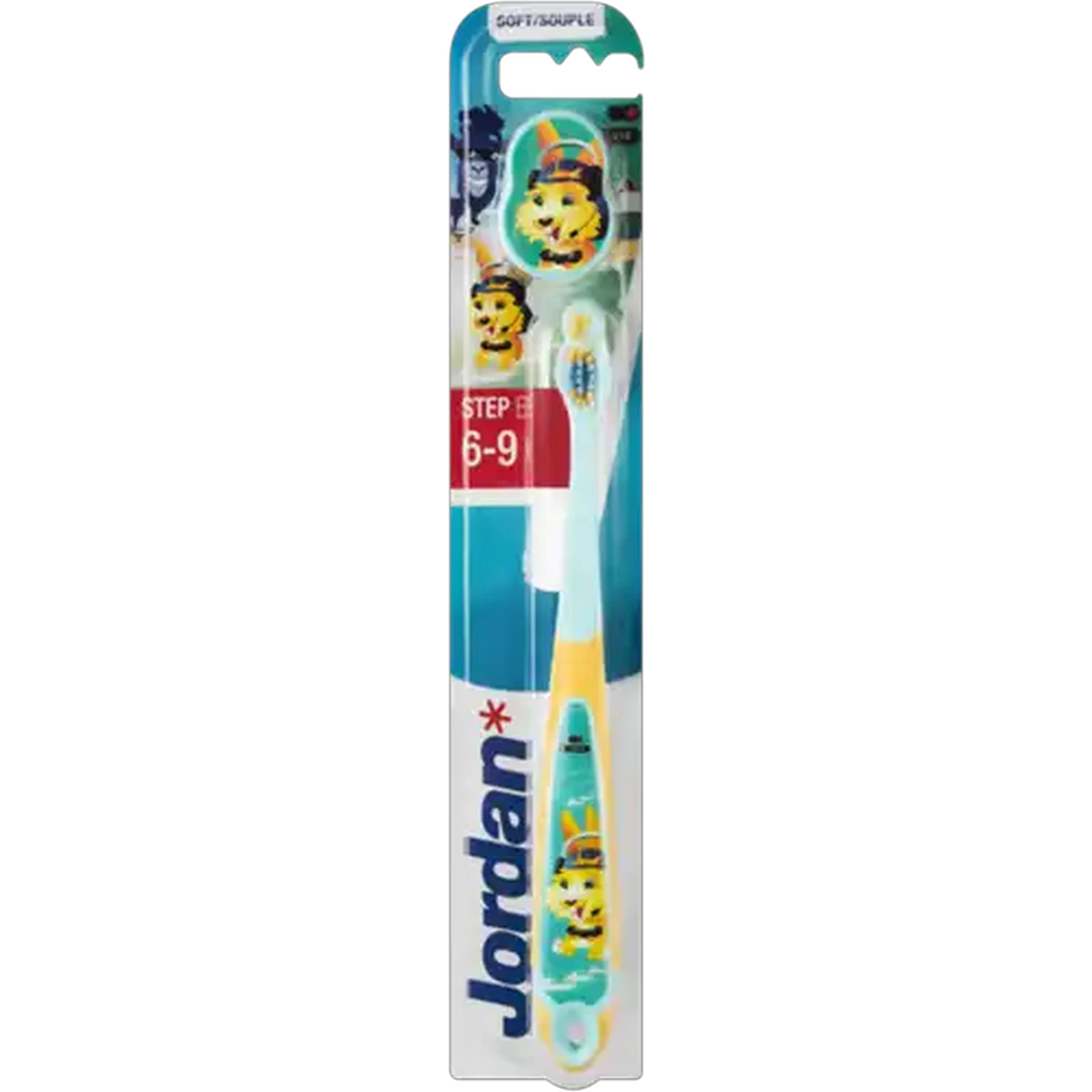 Image of Jordan Soft Step by Step Toothbrush 6-9 Years