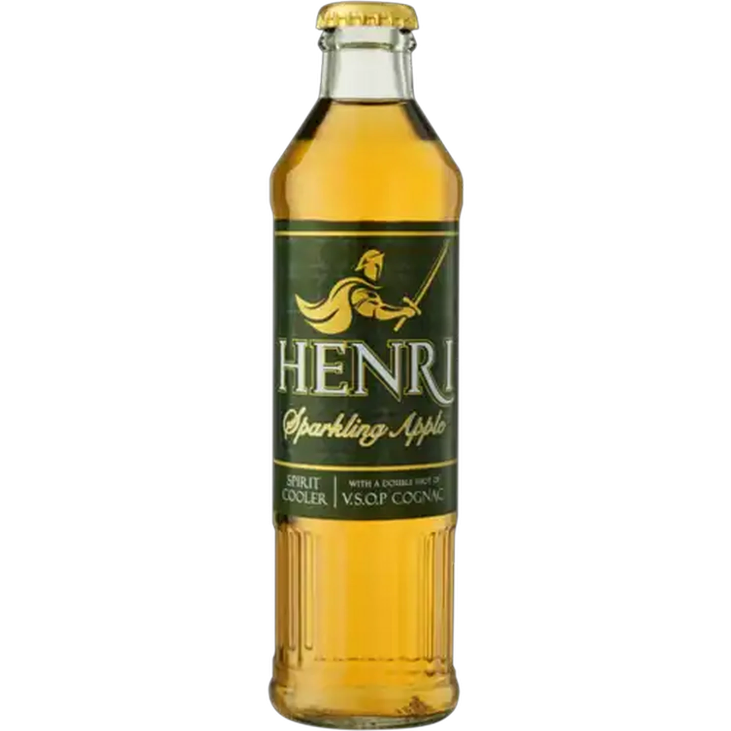 Image of Henri Cognac Sparkling Apple Spirit Cooler with VSOP Cognac Bottle 275ml
