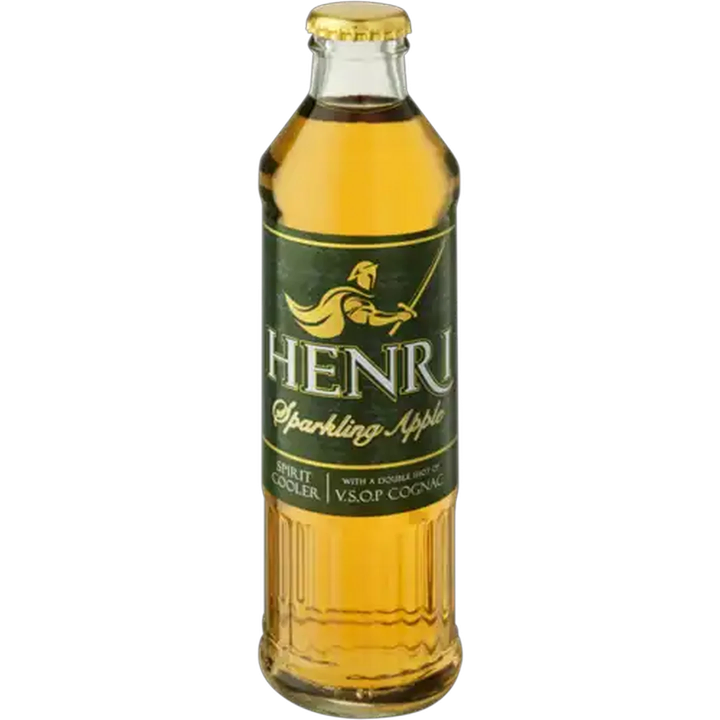 Image of Henri Cognac Sparkling Apple Spirit Cooler with VSOP Cognac Bottle 275ml