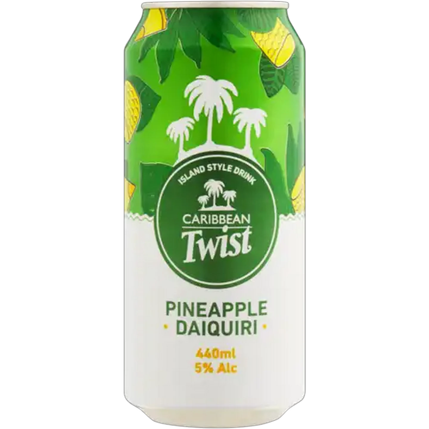 Image of Caribbean Twist Pineapple Daiquiri Spirit Cooler Can 440ml