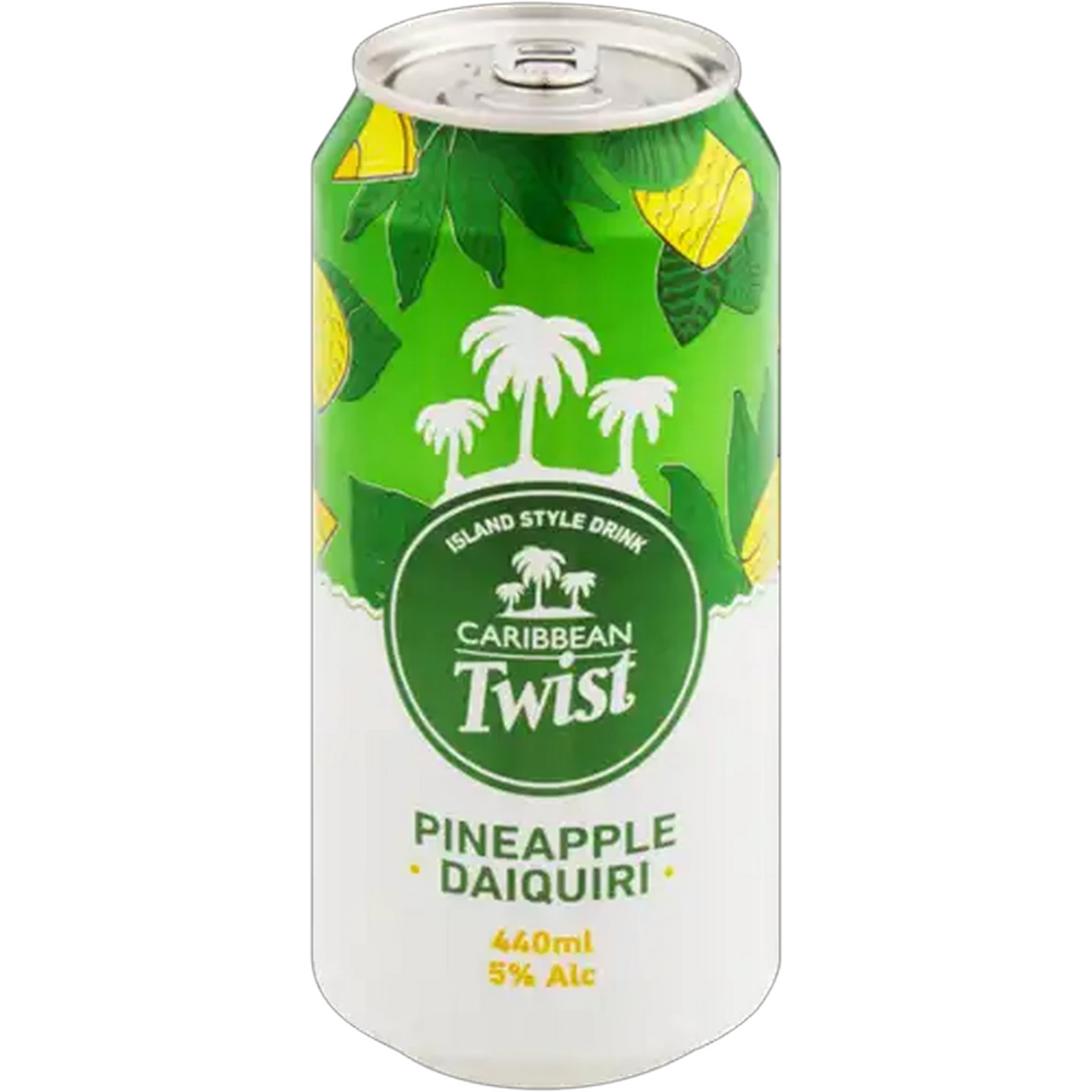 Image of Caribbean Twist Pineapple Daiquiri Spirit Cooler Can 440ml