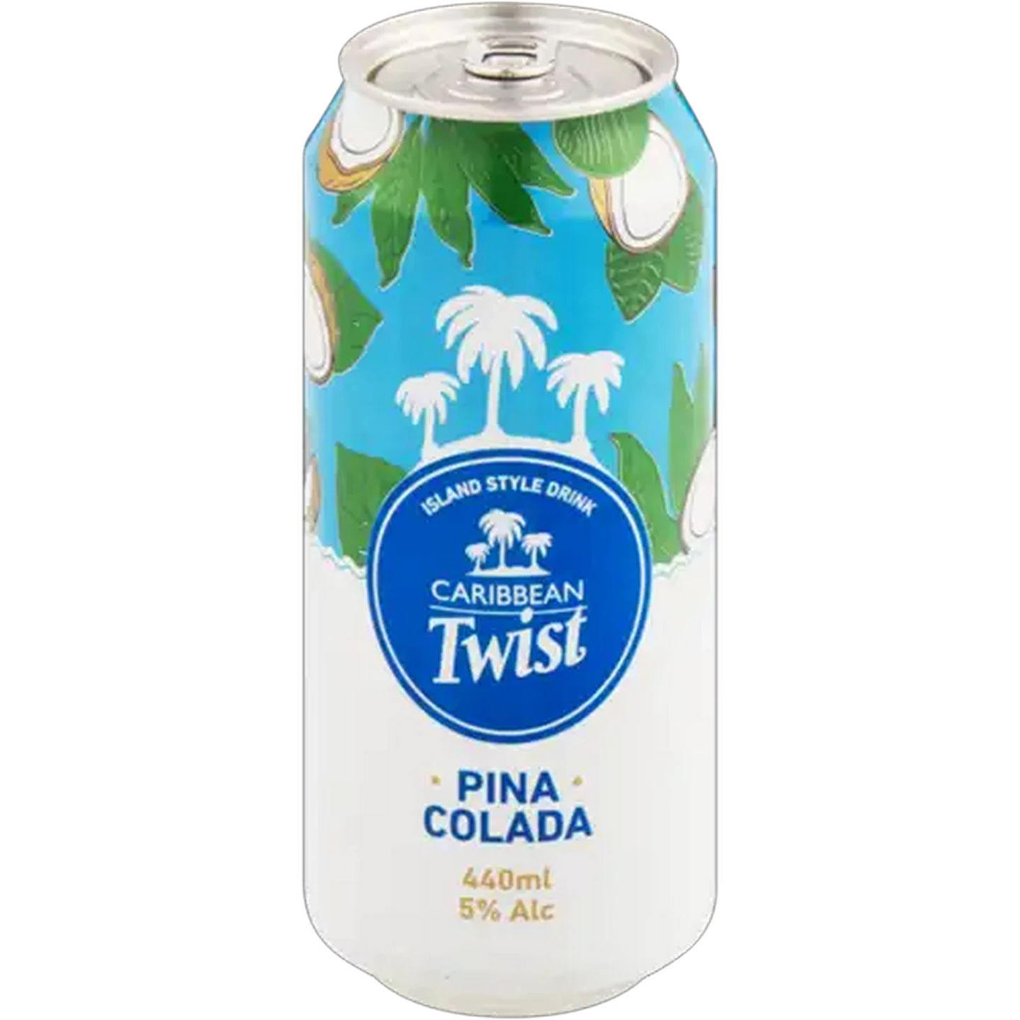 Image of Caribbean Twist Pina Colada Spirit Cooler Can 440ml