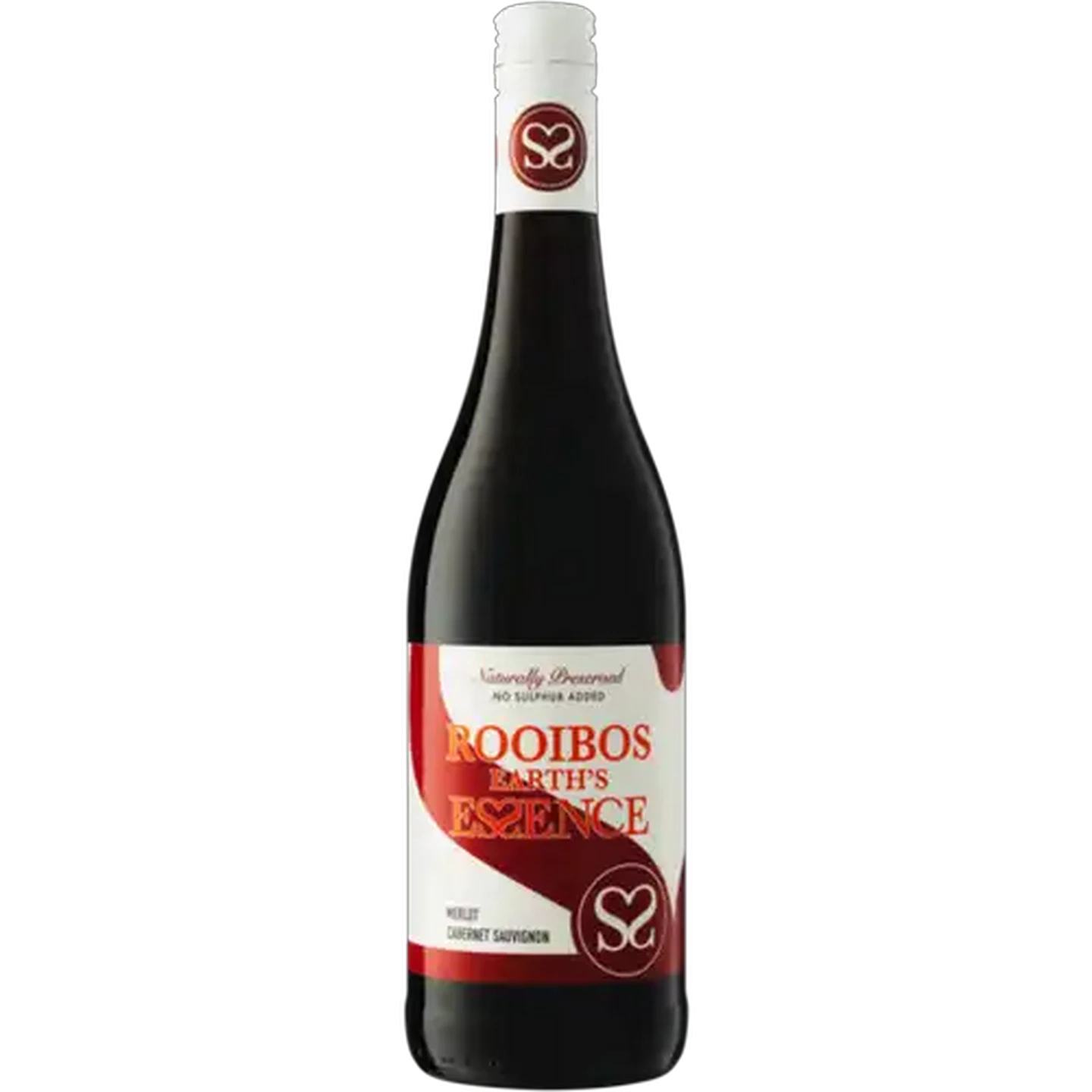 Image of Earth’s Essence Liquors Rooibos Merlot Cabernet Sauvignon Red Blend Wine Bottle 750ml