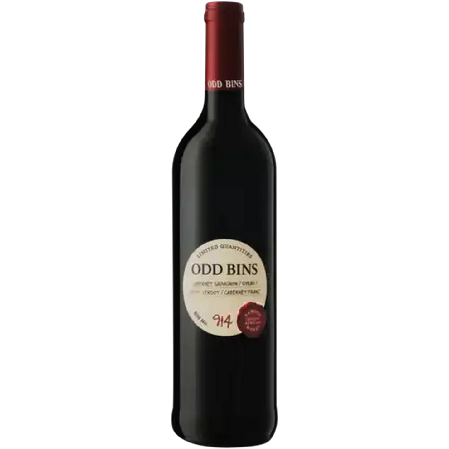 Image of Odd Bins 914 Cabernet Sauvignon/Syrah/Petit Verdot/Cabernet Franc Red Blend Wine Bottle 750ml