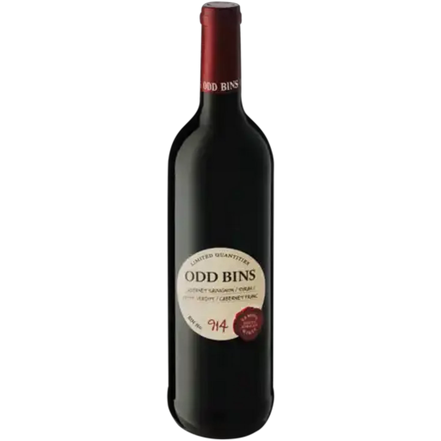 Image of Odd Bins 914 Cabernet Sauvignon/Syrah/Petit Verdot/Cabernet Franc Red Blend Wine Bottle 750ml