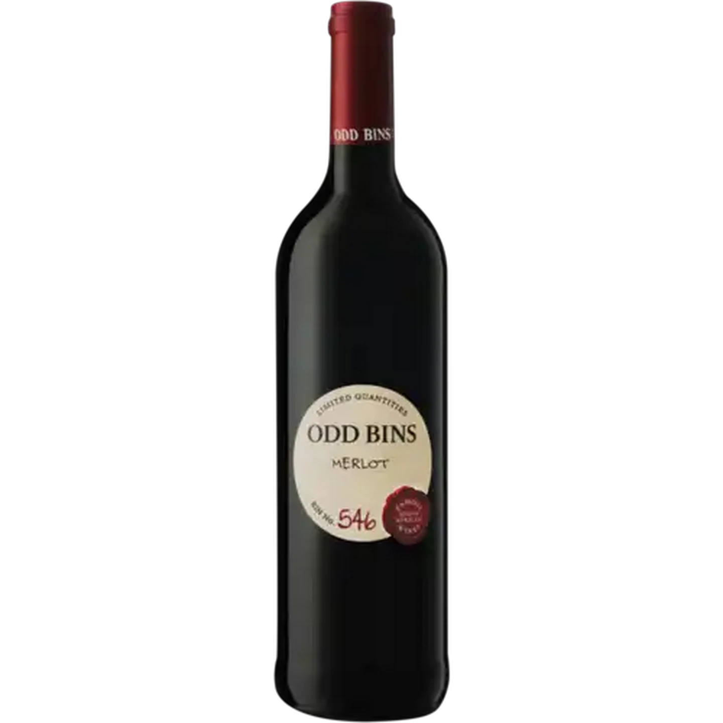 Image of Odd Bins 546 Merlot Red Wine Bottle 750ml