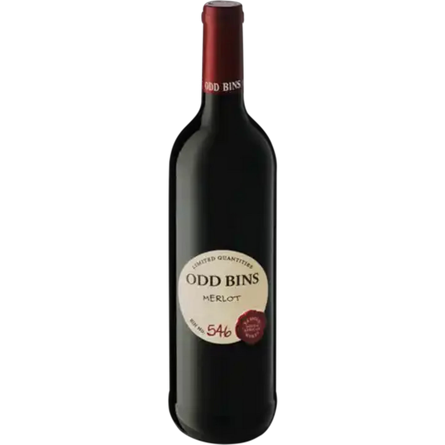 Image of Odd Bins 546 Merlot Red Wine Bottle 750ml