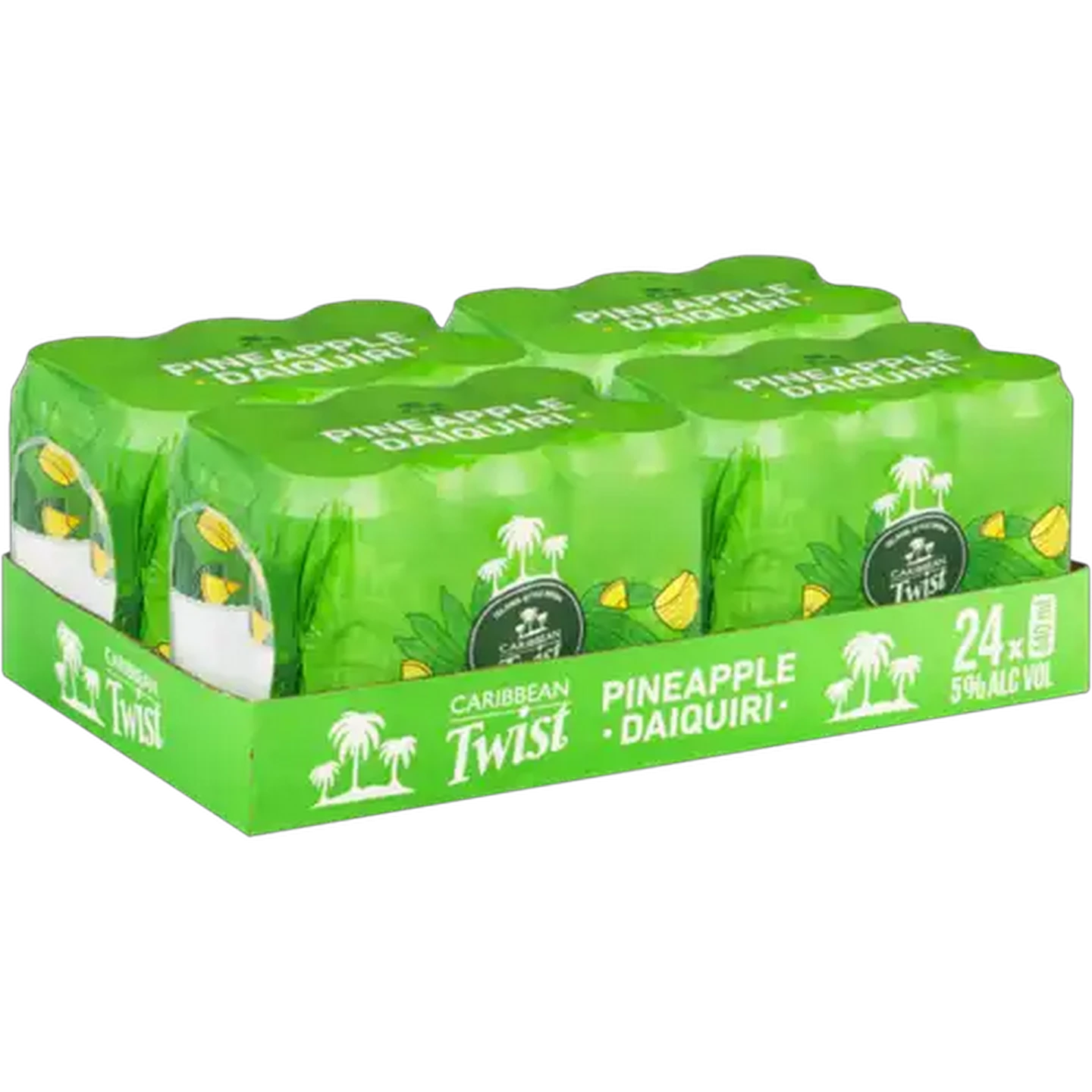 Image of Caribbean Twist Pineapple Daiquiri Spirit Cooler 24 x 440ml