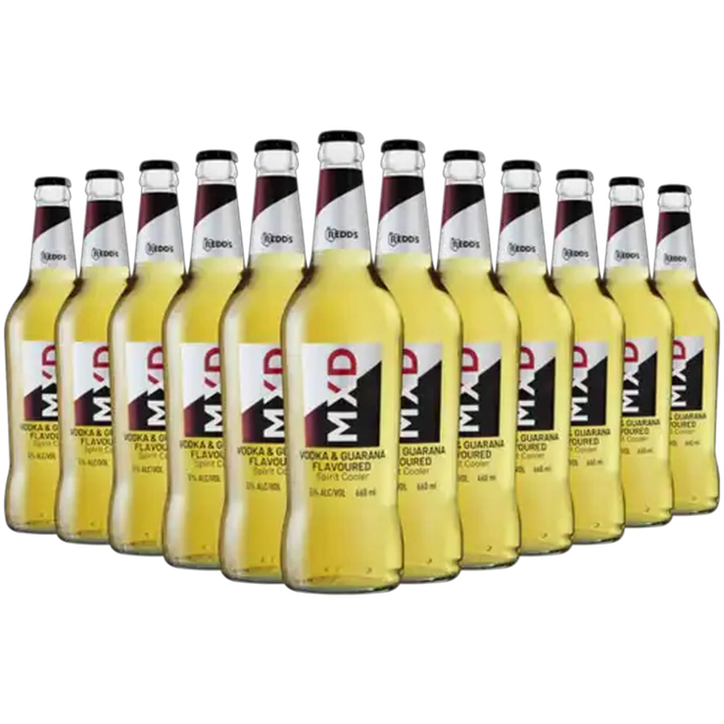Image of Redd's MXD Vodka & Guarana Flavoured Spirit Cooler Bottles 12 x 660ml
