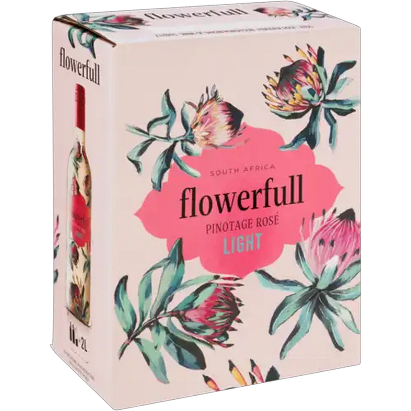 Image of Flowerfull Light Pinotage Rosé Box 2L