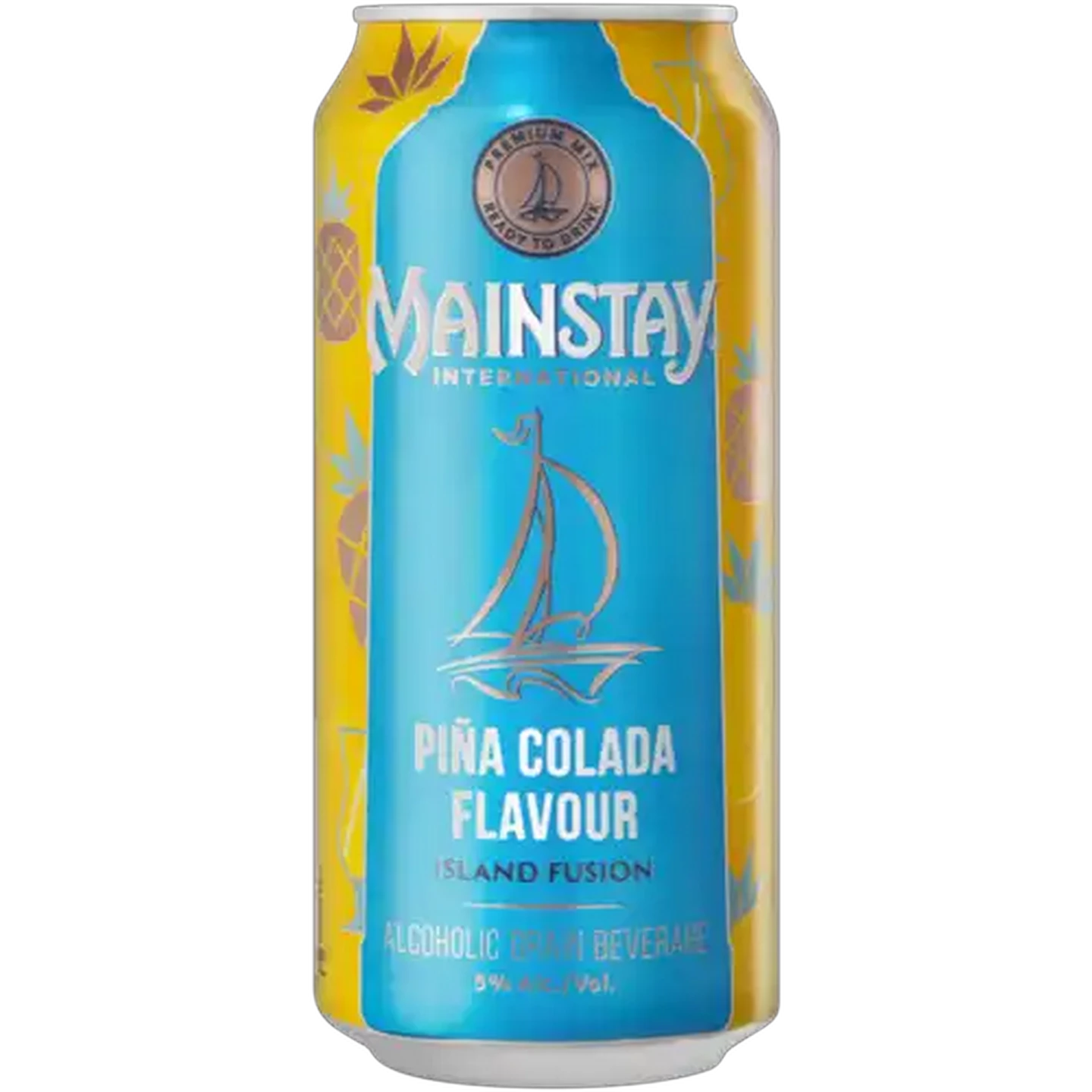 Image of Mainstay Piña Colada Flavour Alcoholic Grain Beverage Can 440ml