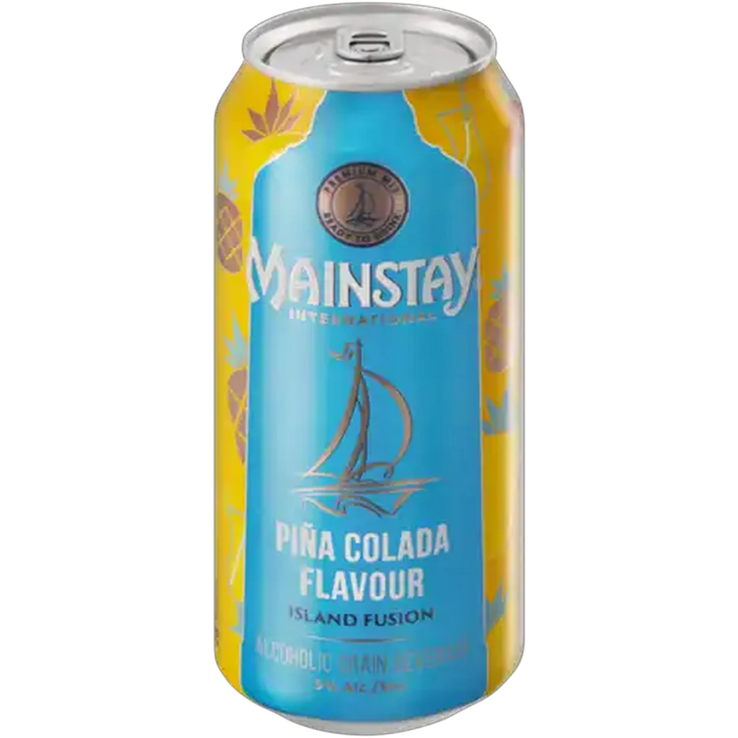 Image of Mainstay Piña Colada Flavour Alcoholic Grain Beverage Can 440ml