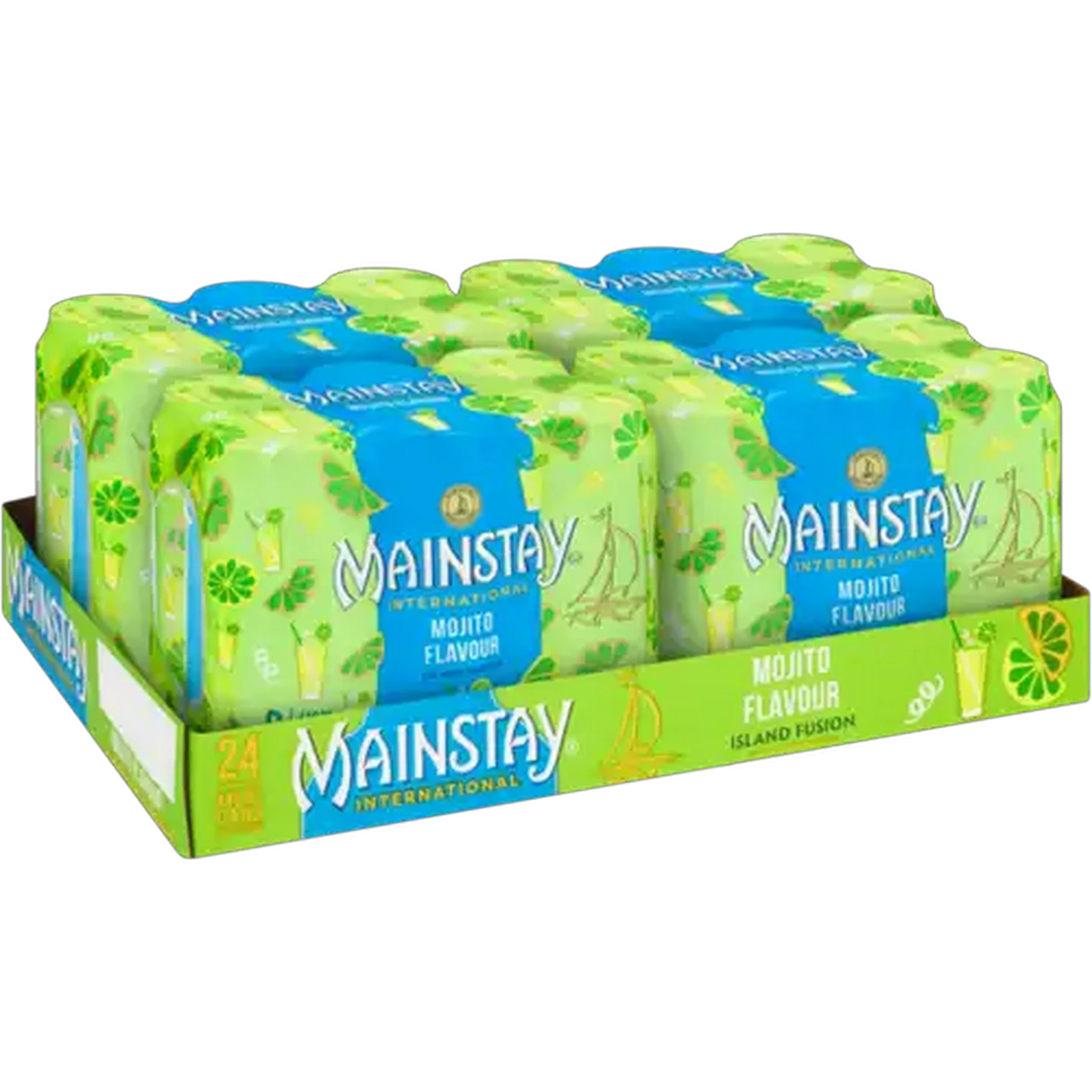 Image of Mainstay Mojito Flavour Island Fusion 24 x 440ml