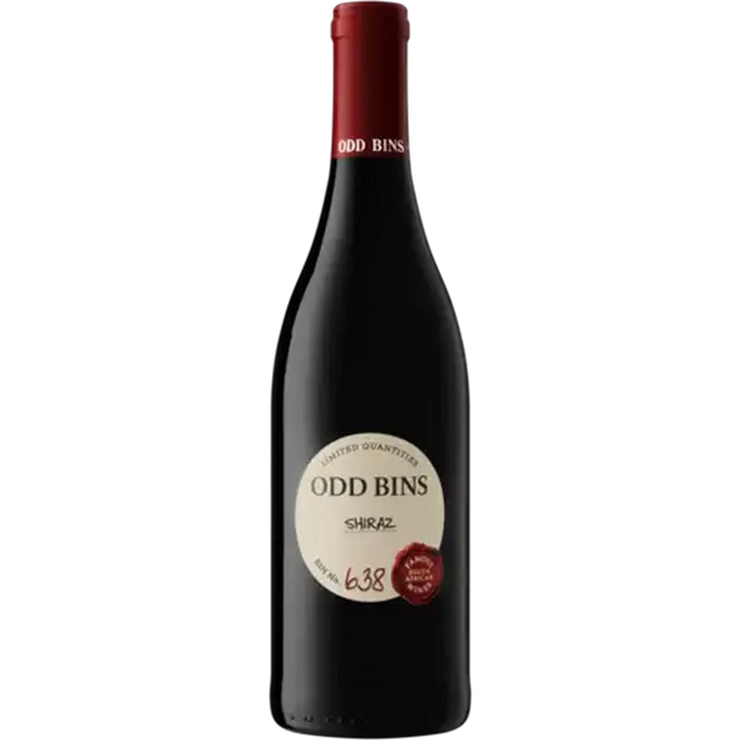 Image of Odd Bins 638 Shiraz Bottle 750ml