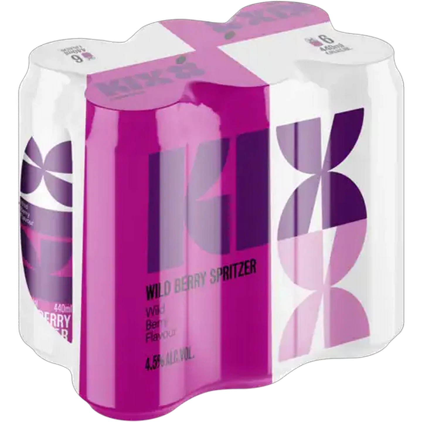 Image of KIX Wild Berry Flavour Spritzer 6 x 440ml