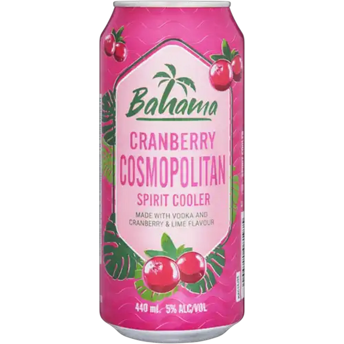 Image of Bahama Cranberry Cosmopolitan Spirit Cooler 440ml
