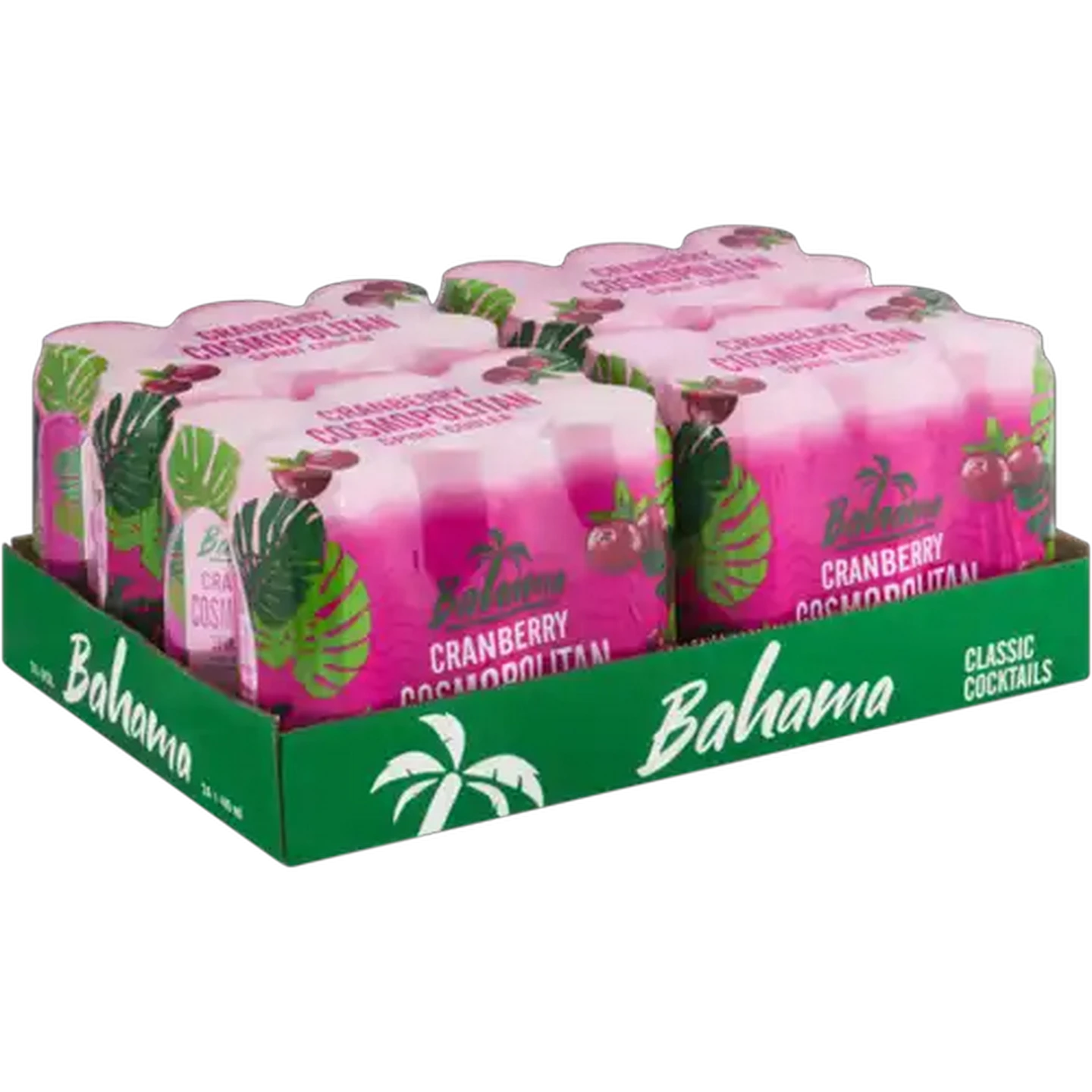 Image of Bahama Cranberry Cosmopolitan Spirit Cooler 24 x 440ml